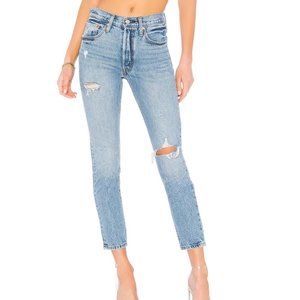Levi’s 501 Skinny Can’t Touch This Distressed Jeans